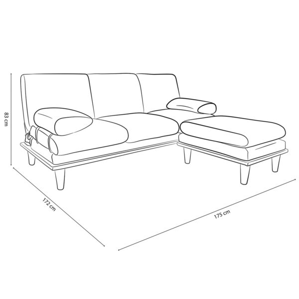 Sofá Cama Violanti Muebles Modelo SC-596 ISO