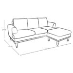 Sofá Cama Violanti Muebles Modelo SC-607 ISO