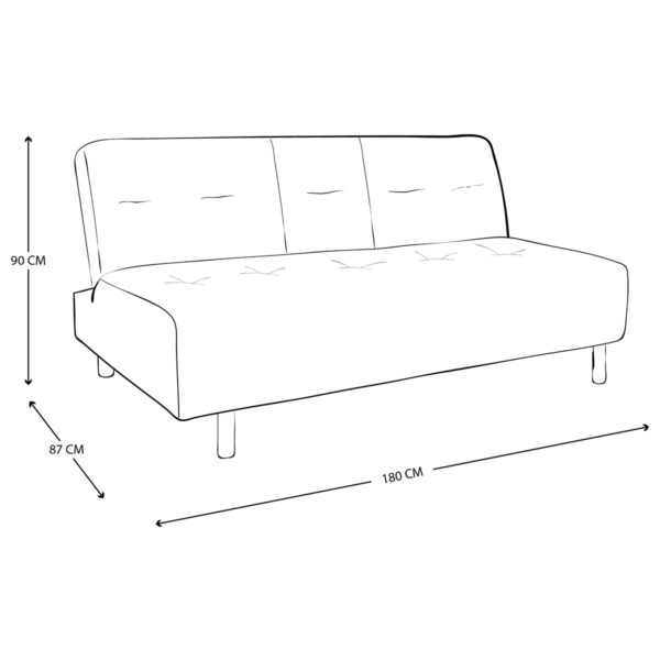 Sofá Cama Violanti Mueble Modelo SCE-622 ISO