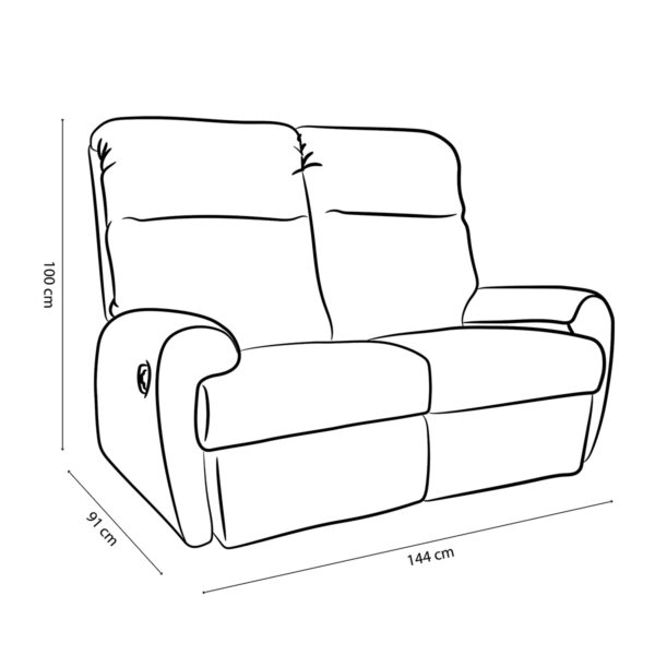 Sala de Descanso Violanti Muebles Modelo SD-95.2 ISO