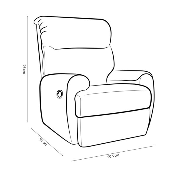 Sala de Descanso Violanti Muebles Modelo SD-95.3 ISO