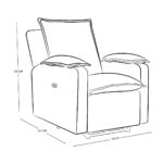 Sillón Reclinable Violanti Muebles Modelo SRBX-253 ISO